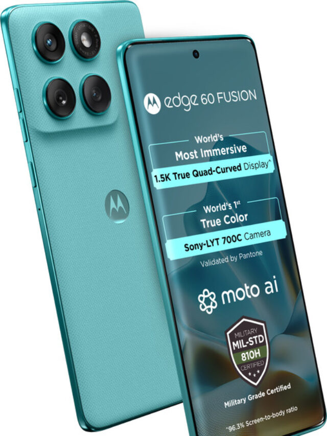 Moto Edge 60 Fusion: लो प्राइस में Flagship फीचर्स वाला धांसू 5G स्मार्टफोन!