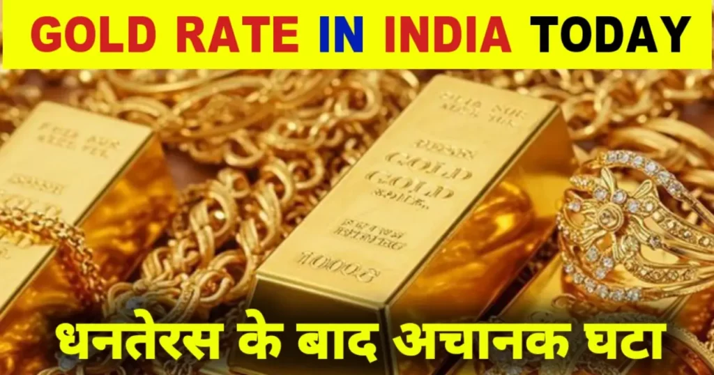 Today Gold rate in Punjab