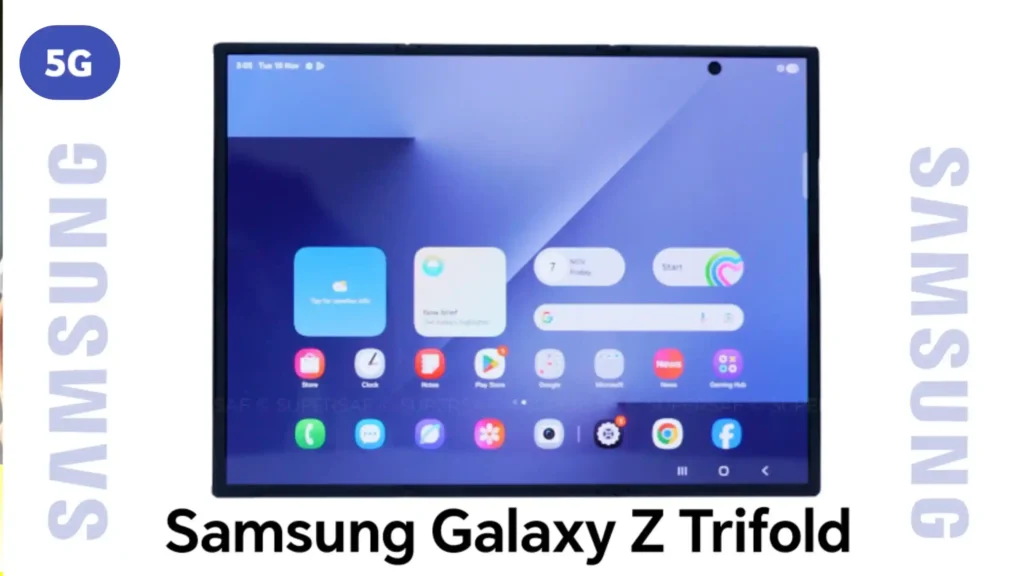 Samsung galaxy z Trifold mobile