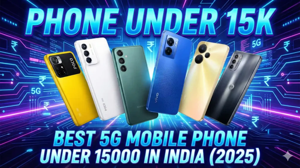 Best 5g mobile phone under 15000 in India