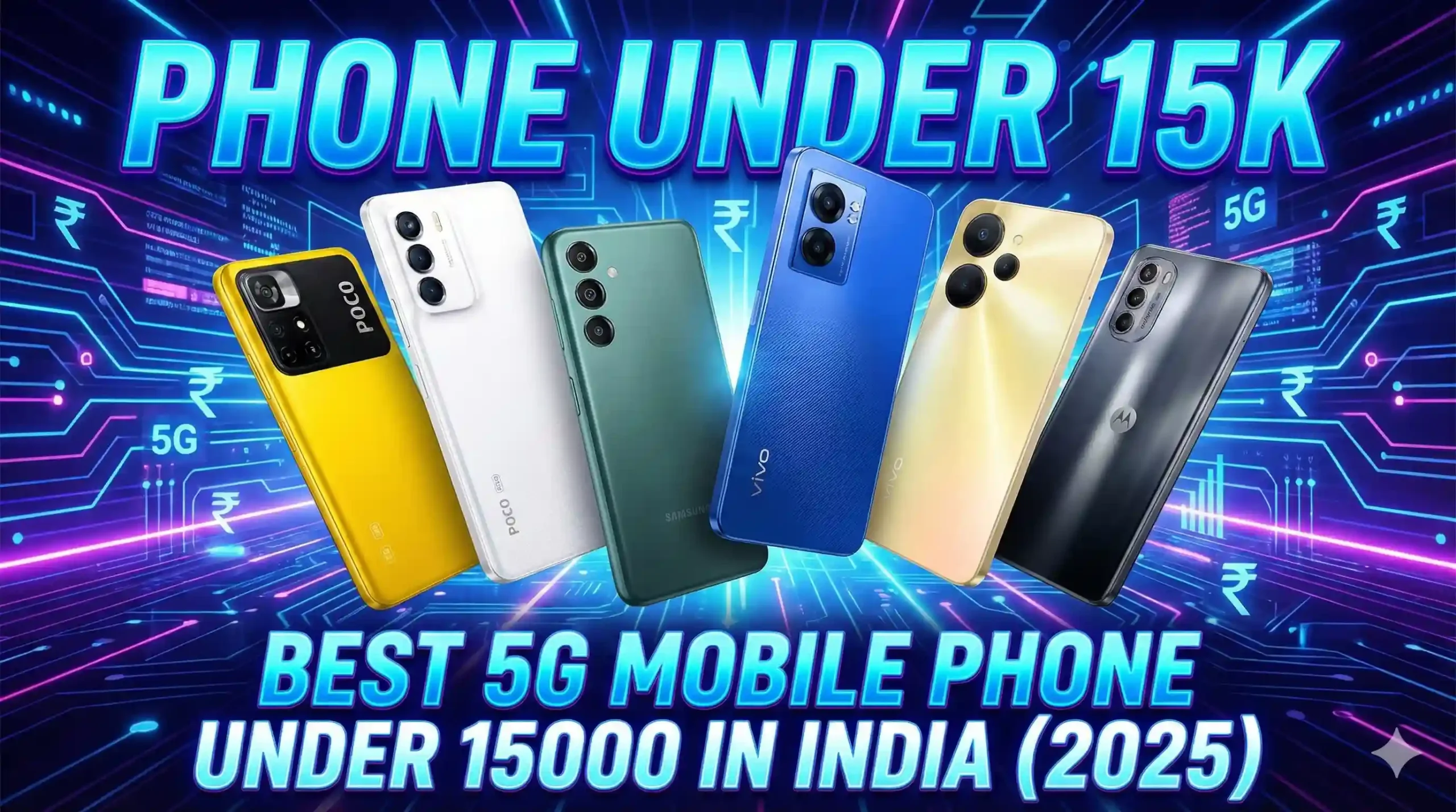 Best 5g mobile phone under 15000 in India