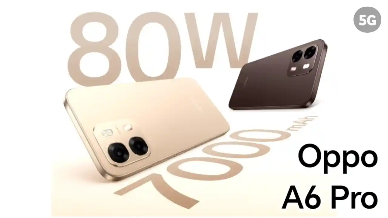 Oppo A6 Pro 5g mobile banner