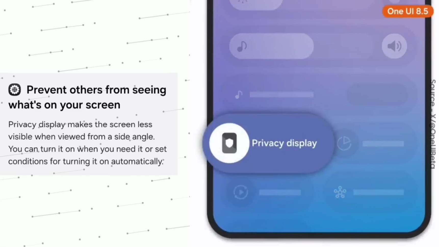 Samsung Galaxy S26 Ultra में Privacy Display फीचर