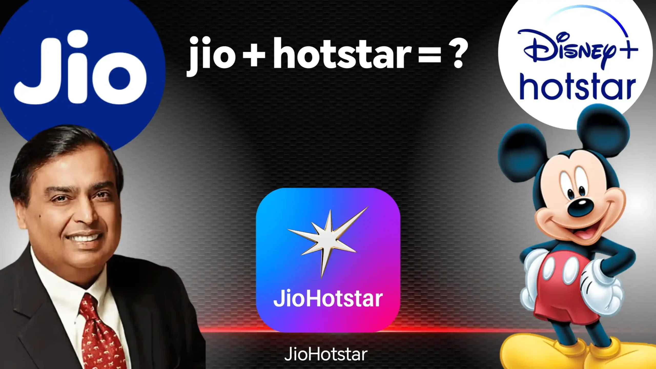 Jiohotstar merger New app launch 2026