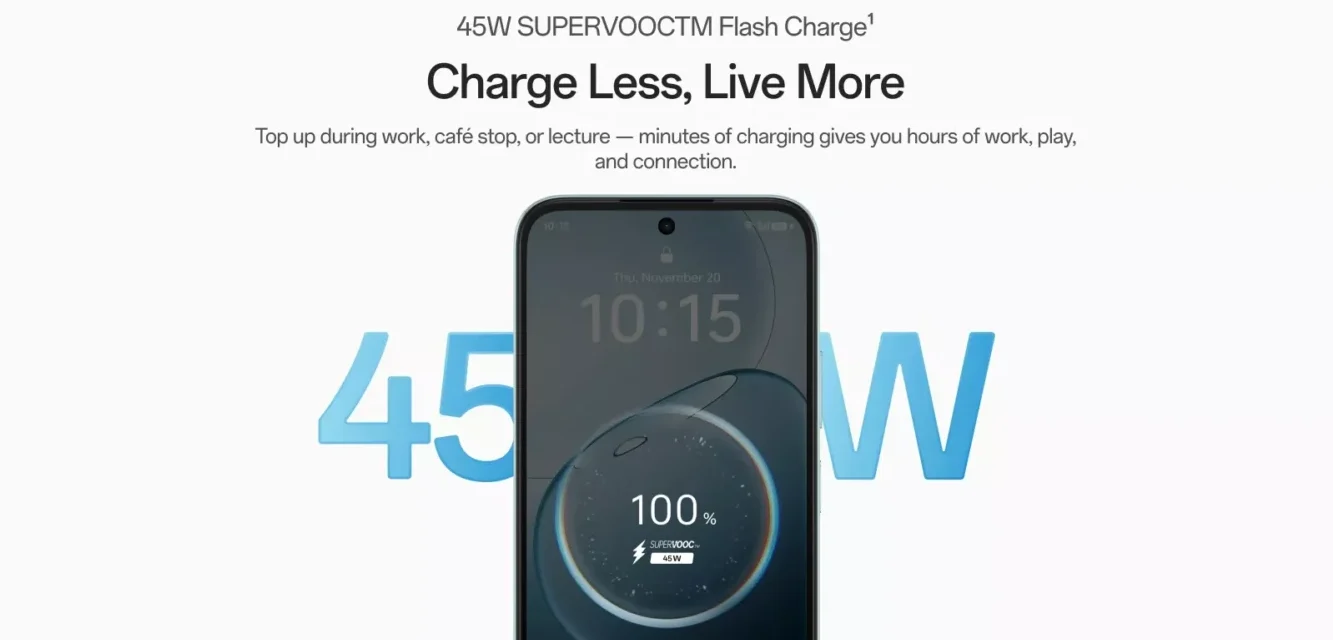 OPPO K14x 5G charger 