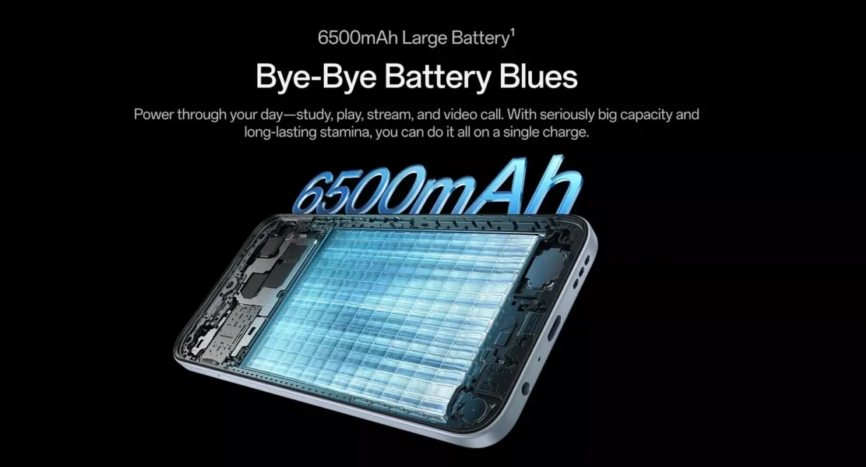 OPPO K14x 5G battery